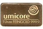 31,1g Goldbarren - Umlaufware
