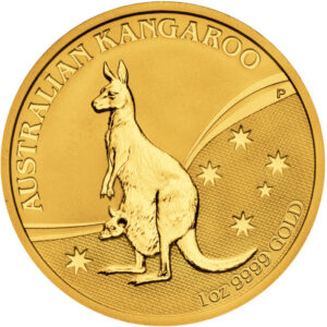 1/2 Unze Gold Australien Känguru 2009