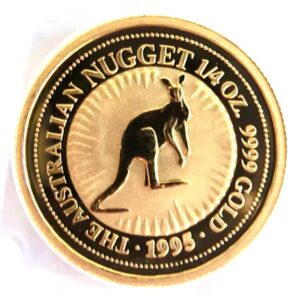 1/2 Unze Gold Australien Känguru 1995