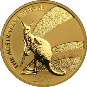 1/2 Unze Gold Australien Känguru 2007
