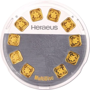 10g Goldbarren Heraeus MultiDisc (10x 1g)*